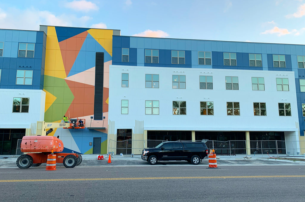 Lofts at Murray Hill Mural