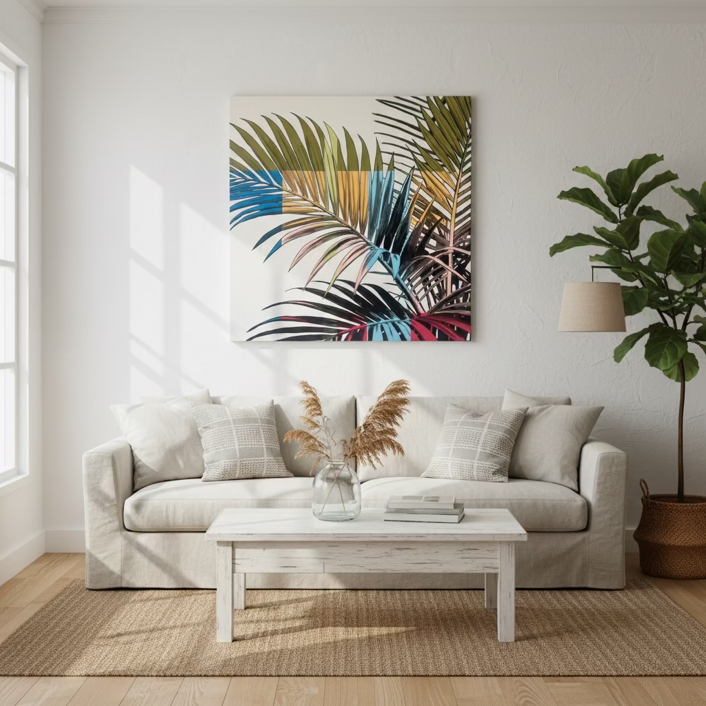 White Areca Palm